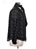 Ann Taylor Polka Dots Black Long Sleeve Blouse Size XL - photo 4