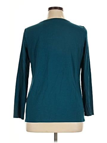 Chico's 3/4 Sleeve T-Shirt (view 2)