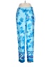 M Magaschoni 100% Polyester Tropical Blue Casual Pants Size L - photo 1