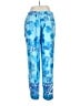 M Magaschoni 100% Polyester Tropical Blue Casual Pants Size L - photo 2