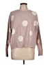 T Tahari Polka Dots Pink Pullover Sweater Size L - photo 1