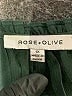 Rose + Olive 100% Polyester Green 3/4 Sleeve Blouse Size 1X - photo 7