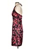 Pastel Floral Black Cocktail Dress Size S - photo 5