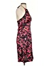 Pastel Floral Black Cocktail Dress Size S - photo 4