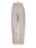 Unbranded 100% Polyester Stripes Silver Casual Pants Size M - photo 2