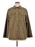 Emery Rose Brown 3/4 Sleeve Button-Down Shirt Size XL - photo 1