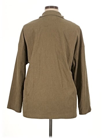 Emery Rose 3/4 Sleeve Button-Down Shirt (view 2)