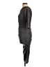 Alieva 100% Polyester Gray Cocktail Dress Size L - photo 5