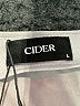 Cider 100% Polyester Silver Formal Skirt Size L - photo 4