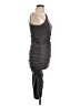 Alieva 100% Polyester Gray Cocktail Dress Size L - photo 4