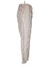 Unbranded 100% Polyester Stripes Silver Casual Pants Size M - photo 4