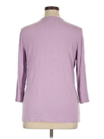 Chico's 3/4 Sleeve T-Shirt (view 2)