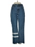 Carmar 100% Cotton Stripes Blue Jeans Size 24 waist - photo 1
