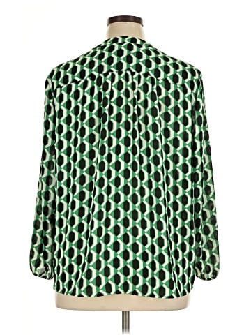 AK Anne Klein 3/4 Sleeve Blouse (view 2)