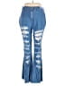Assorted Brands Hearts Blue Jeans Size 1X - photo 1
