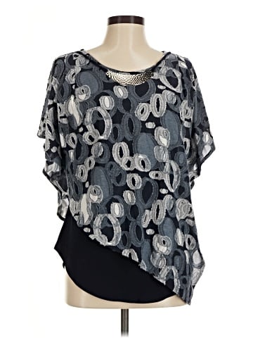 Joseph Ribkoff Short Sleeve Blouse (view 1)
