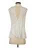 BCBGeneration Ivory Sleeveless Button-Down Shirt Size S - photo 2