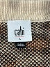 CAbi Animal Print Tan Cardigan Size L - photo 7