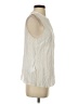 BCBGeneration Ivory Sleeveless Button-Down Shirt Size S - photo 4
