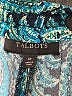 Talbots 100% Rayon Paisley Teal Casual Pants Size M - photo 7