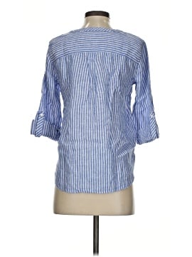Talbots 3/4 Sleeve Button-Down Shirt (view 2)