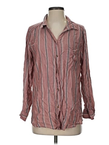 American Eagle Outfitters Long Sleeve Blouse (view 1)