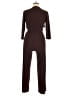Tiana B. Solid Brown Jumpsuit Size L - photo 2