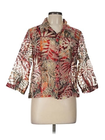 Erin London 3/4 Sleeve Blouse (view 1)