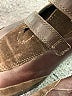 Ecco 100% Leather Brown Sneakers Size EU 40 - photo 3