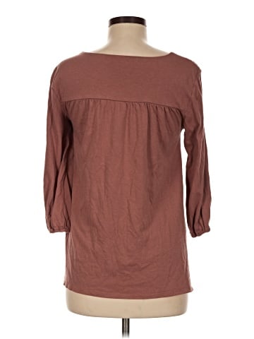 Garnet Hill 3/4 Sleeve Blouse (view 2)