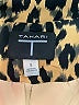 T Tahari 100% Polyester Animal Print Gold Blazer Size S - photo 6