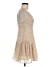 Storia 100% Polyester Polka Dots Tan Cocktail Dress Size M - photo 4