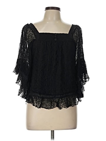 Love Culture 3/4 Sleeve Blouse (view 1)