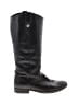 FRYE 100% Leather Black Boots Size 9 1/2 - photo 1