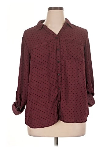 NY Collection 3/4 Sleeve Blouse (view 1)