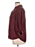 NY Collection 100% Polyester Polka Dots Burgundy 3/4 Sleeve Blouse Size XL - photo 5