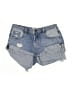 ONETEASPOON 100% Cotton Blue Denim Shorts Size 28 waist - photo 1
