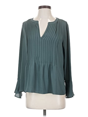 Ann Taylor Long Sleeve Blouse (view 1)