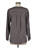 Collective Concepts 100% Polyester Gray Long Sleeve Blouse Size M - photo 2
