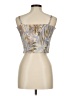 BILA 100% Rayon Silver Sleeveless Blouse Size M - photo 2