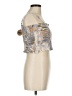 BILA 100% Rayon Silver Sleeveless Blouse Size M - photo 4