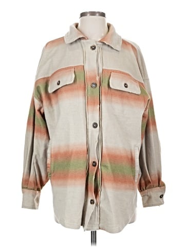 Free People 3/4 Sleeve Button-Down Shirt (view 1)