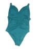 Unbranded Solid Teal One Piece Swimsuit Size XL - photo 1