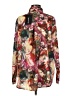 PrettyLittleThing 100% Polyester Print Red Long Sleeve Blouse Size 8 - photo 2