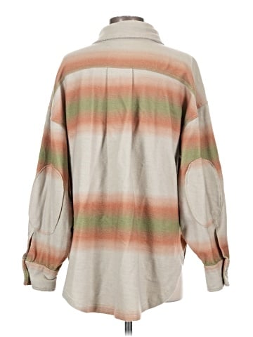 Free People 3/4 Sleeve Button-Down Shirt (view 2)