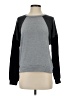 Michael Lauren Color Block Gray Sweatshirt Size XS - photo 1
