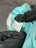 Unbranded Solid Teal Casual Skirt Size M - photo 4