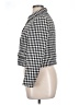 Zara Houndstooth Gray Jacket Size XL - photo 5