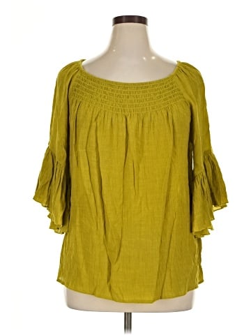 Cato 3/4 Sleeve Blouse (view 1)