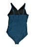 BLOOMCHIC Solid Blue One Piece Swimsuit Size 14 - 16 - photo 2